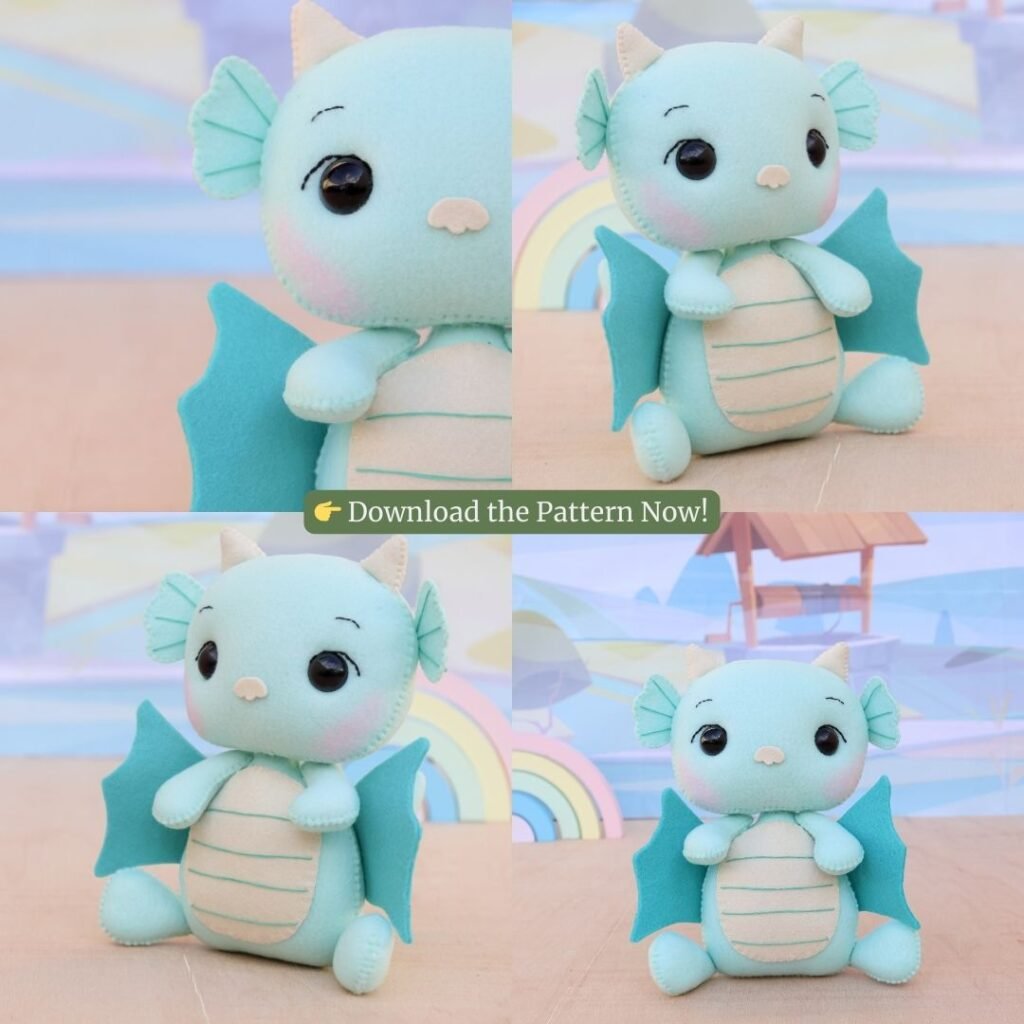 Felt Dragon Pattern