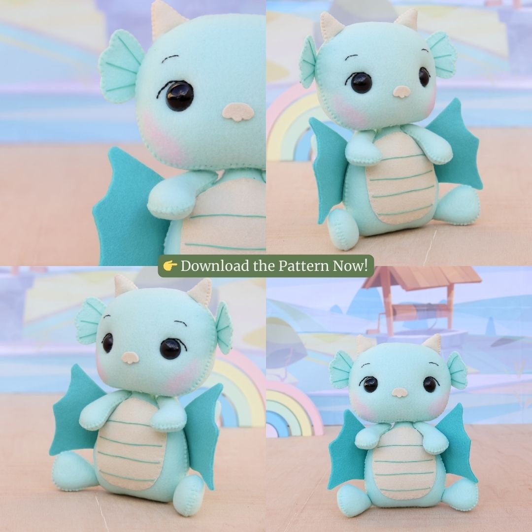Felt Dragon Pattern