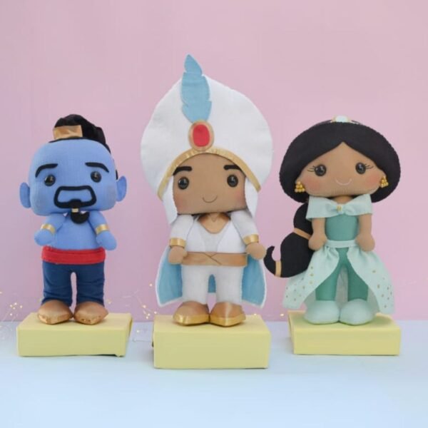 Alladin Felt Pattern Bundle – 4 Magical Characters in 1 PDF Pack - Image 3