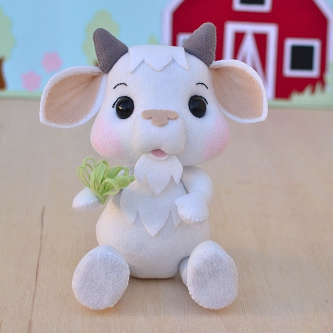 Goat Felt Pattern